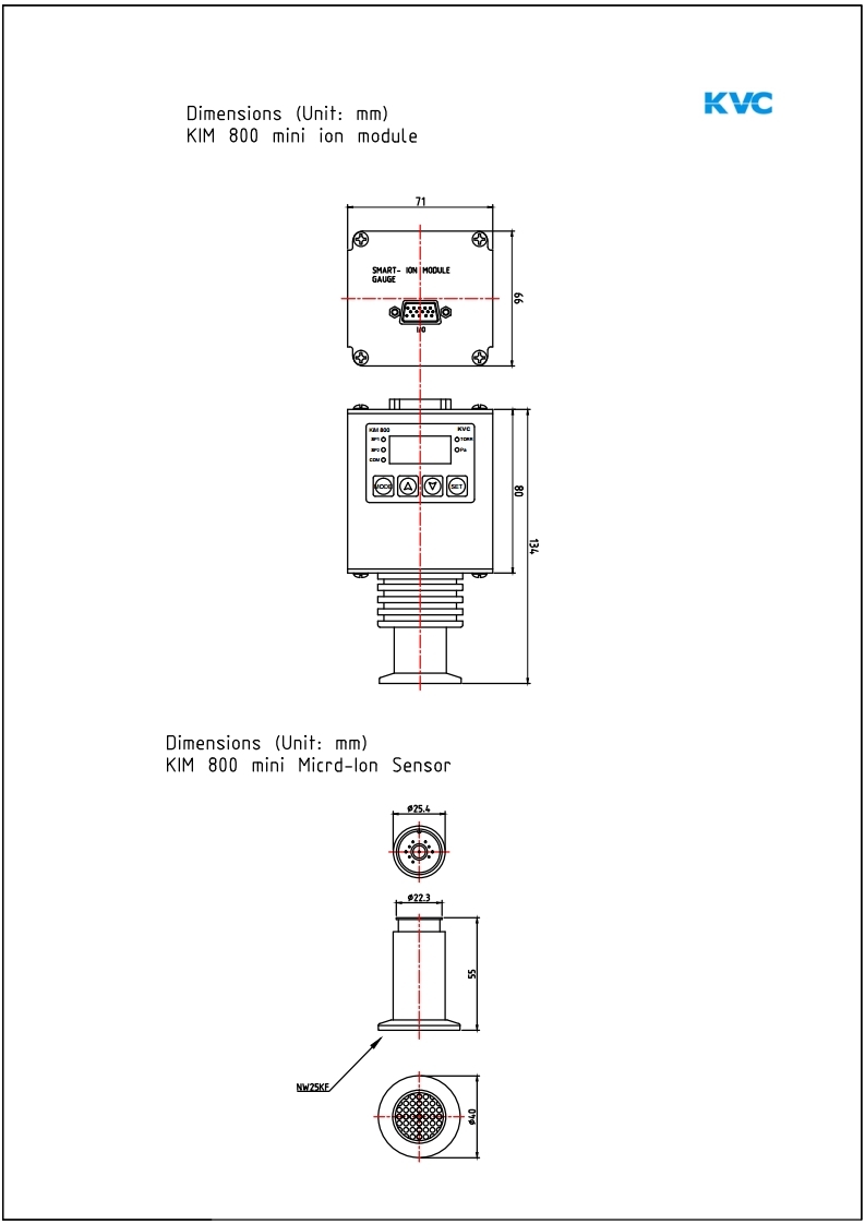 Ионизационный датчик KIM800