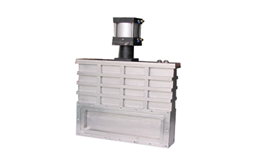 Прямоугольный шиберный клапан для ультравысокого вакуума