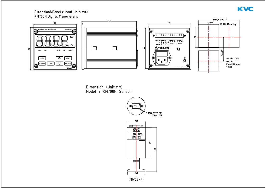 Контроллер KM700N