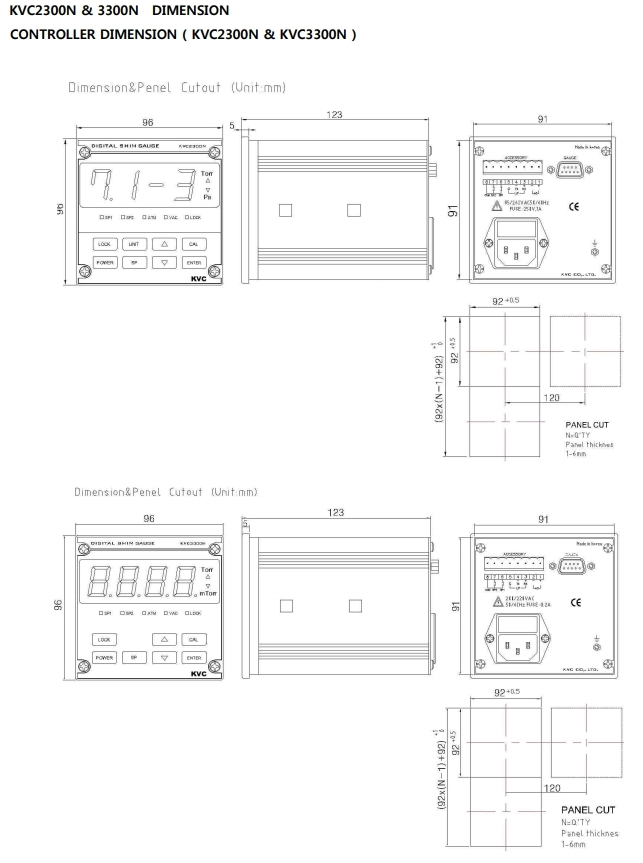 Контроллер KVC2300N\KVC3300N